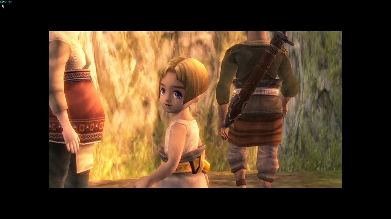 The Legend of Zelda Twilight Princess HD on Dolphin Emulator (Intro)