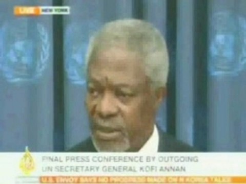 Kofi Annan Israël Palestine