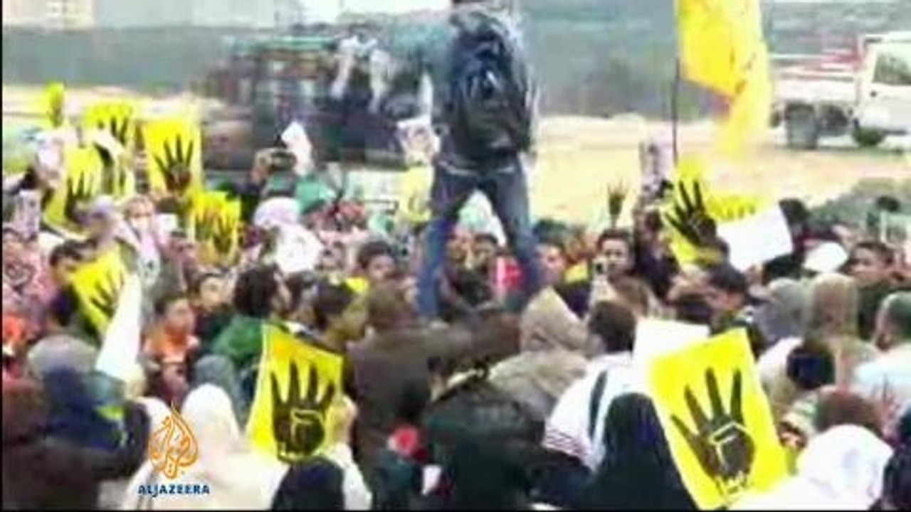 Thousands protest in Egypt against Sisi's possible presidential run