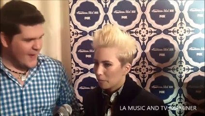 Dexter Roberts and Mk Nobilette American Idol Top 10 interview