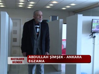 EGZAMA RAHATSIZLIĞI VARDI ŞİFALI BİTKİLERİ KULLANDI