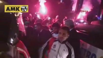 Beşiktaş kafilesi Rize'de