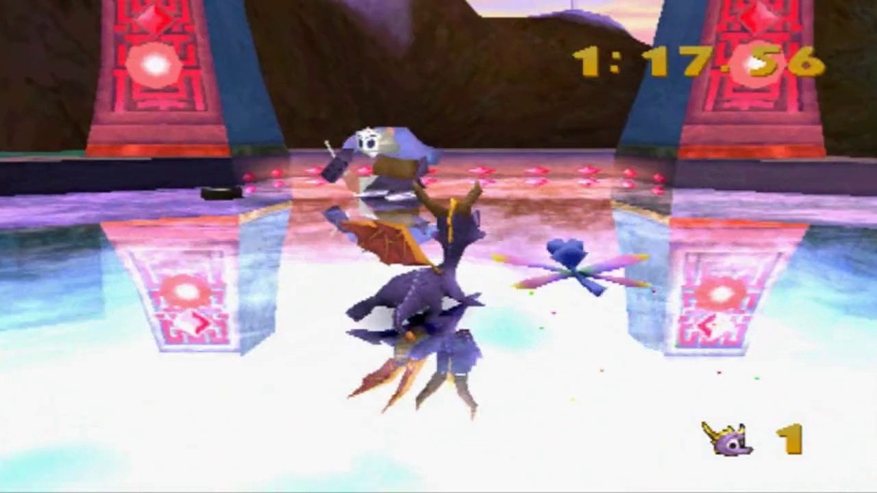 Spyro 2 : Gateway To Glimmer - Forêt d'été : Colossez