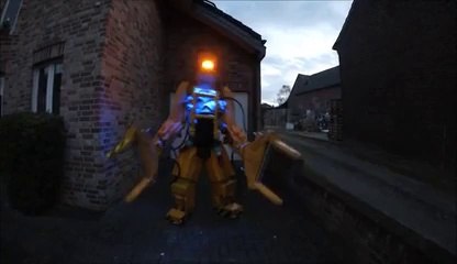 Un déguisement de malade : Exosquelette pour Carnaval