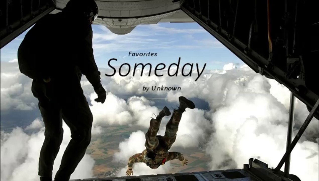 Someday by Unknown (R&B - Favorites)