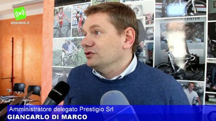 Michele Bartoli battezza il nuovo showroom della Prestigio Srl
