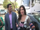 Sunny Leone on the sets of CID - IANS India Videos