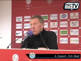 Brest - Tours FC "Un penalty qui fait du bien" (A. Dupont)