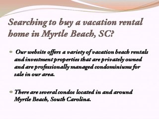 Myrtle Beach Homes for sale