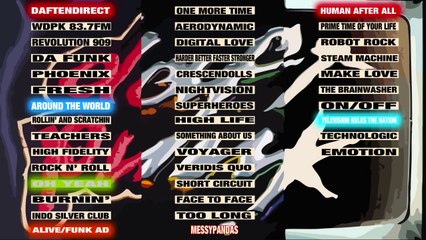 Mash Up 39 Daft Punk Songs