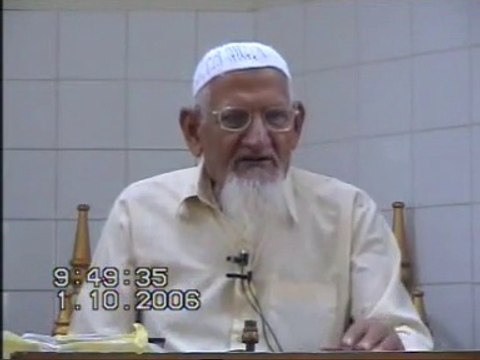 Dars e Quran from Sura Al Imran Ayyat # 190 by Maulana Ishaq r.a