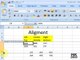 Ms Excel Lesson # 11 Alignment (Microsoft Office Excel 2007 Tutorial)(Urdu)