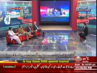 Beyond HeadLines (Parvez Musharraf Ka Na Kabil e Zamanat Warrant Giraftari Jari) 14th March 2014 Part-1