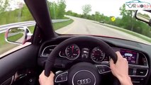 2013 Audi RS5 Cabriolet - WINDING ROAD POV Test Drive