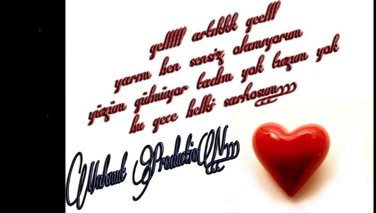 MaHmuT ProDuctioN--Gel artık gel