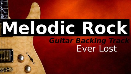 Melodic Rock Backing Track in D Minor - Ever Lost