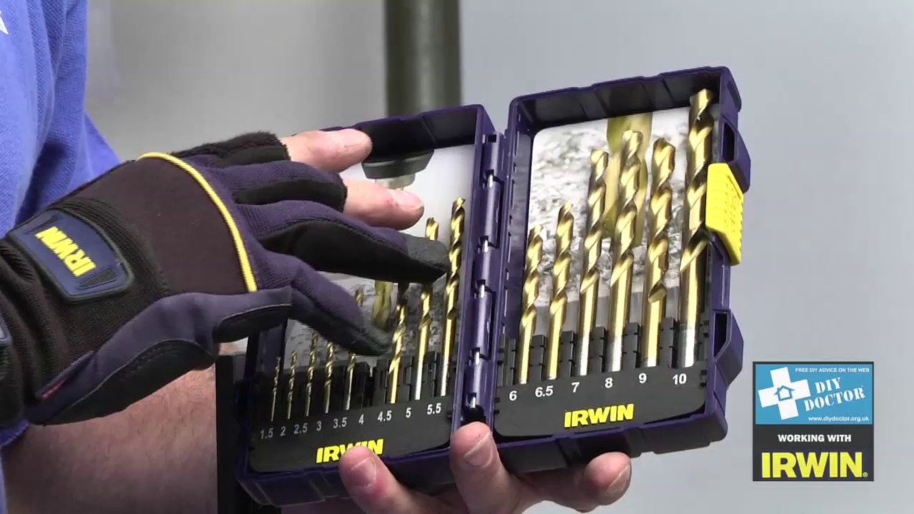 Irwin HSS Titanium drill bits from DIY Doctor