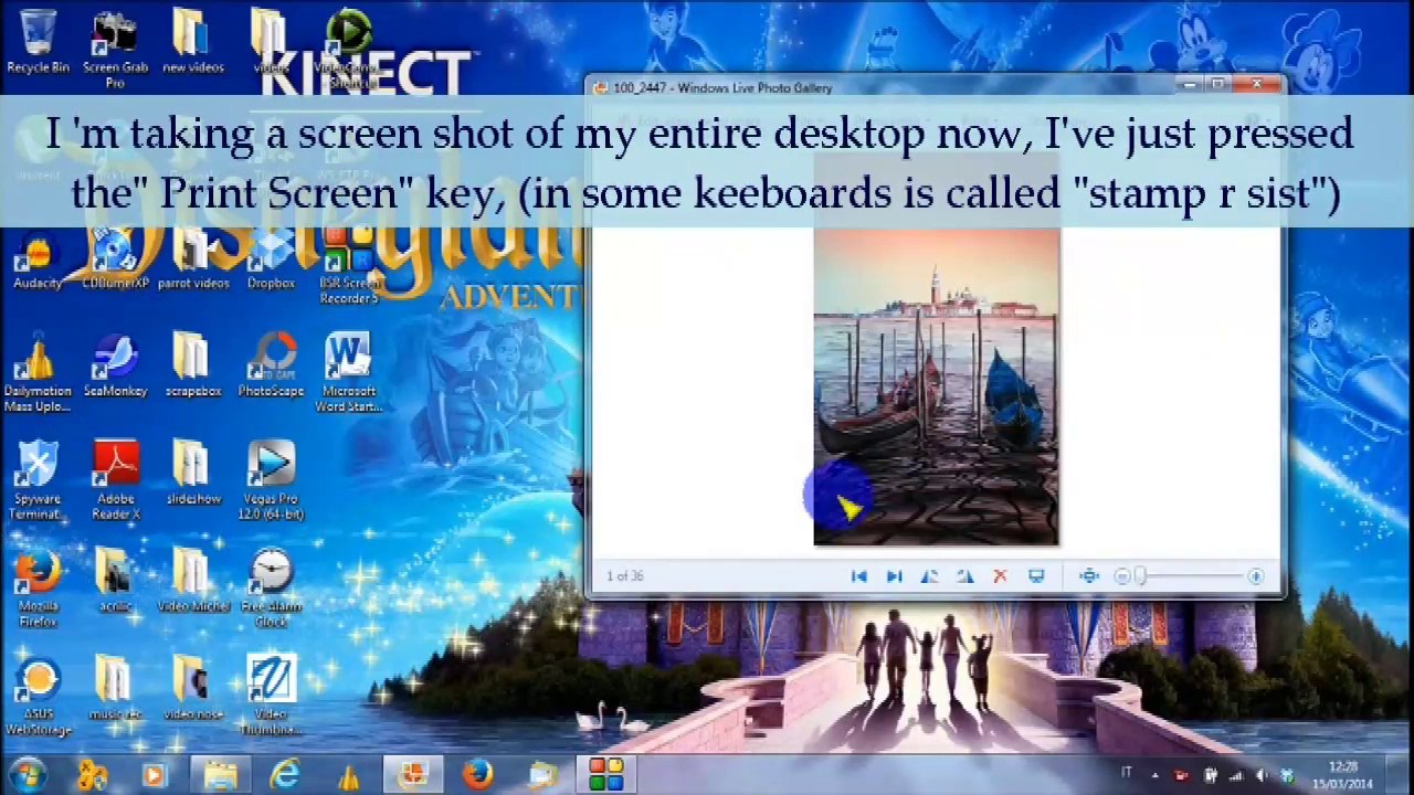 How toTake a Screen Shot and Capture an Exact Image of What’s on Your screen