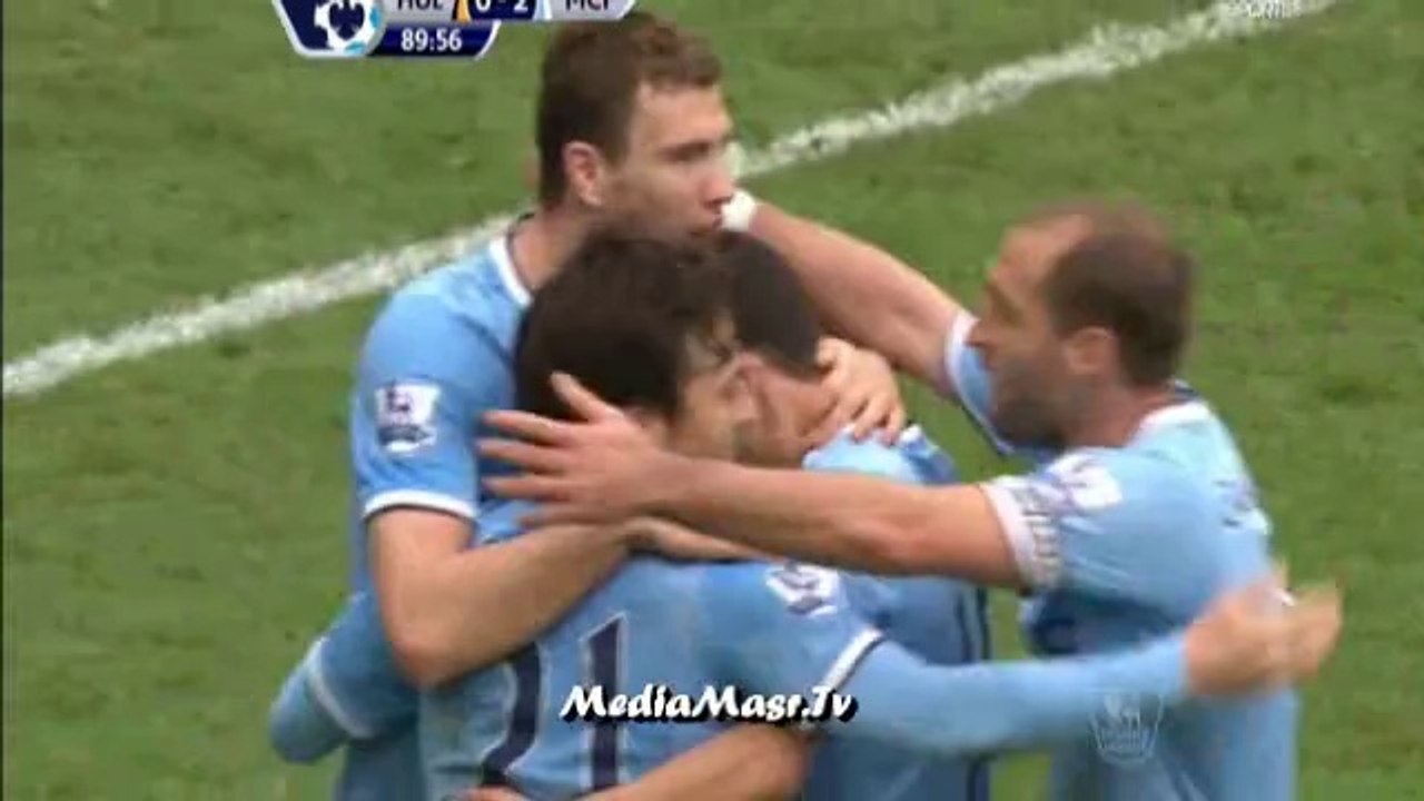 هدف مانشستر سيتي الثاني في هال سيتي - الأسبوع 30 - 15/3/2014