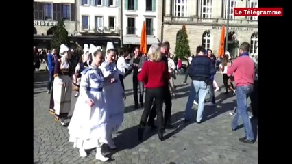 Quimper. Avec le tournage du clip "Happy", la ville a le sourire