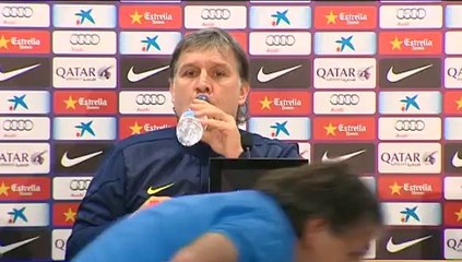 Martino confía en que, tras un descanso, el equipo pueda revertir los resultados