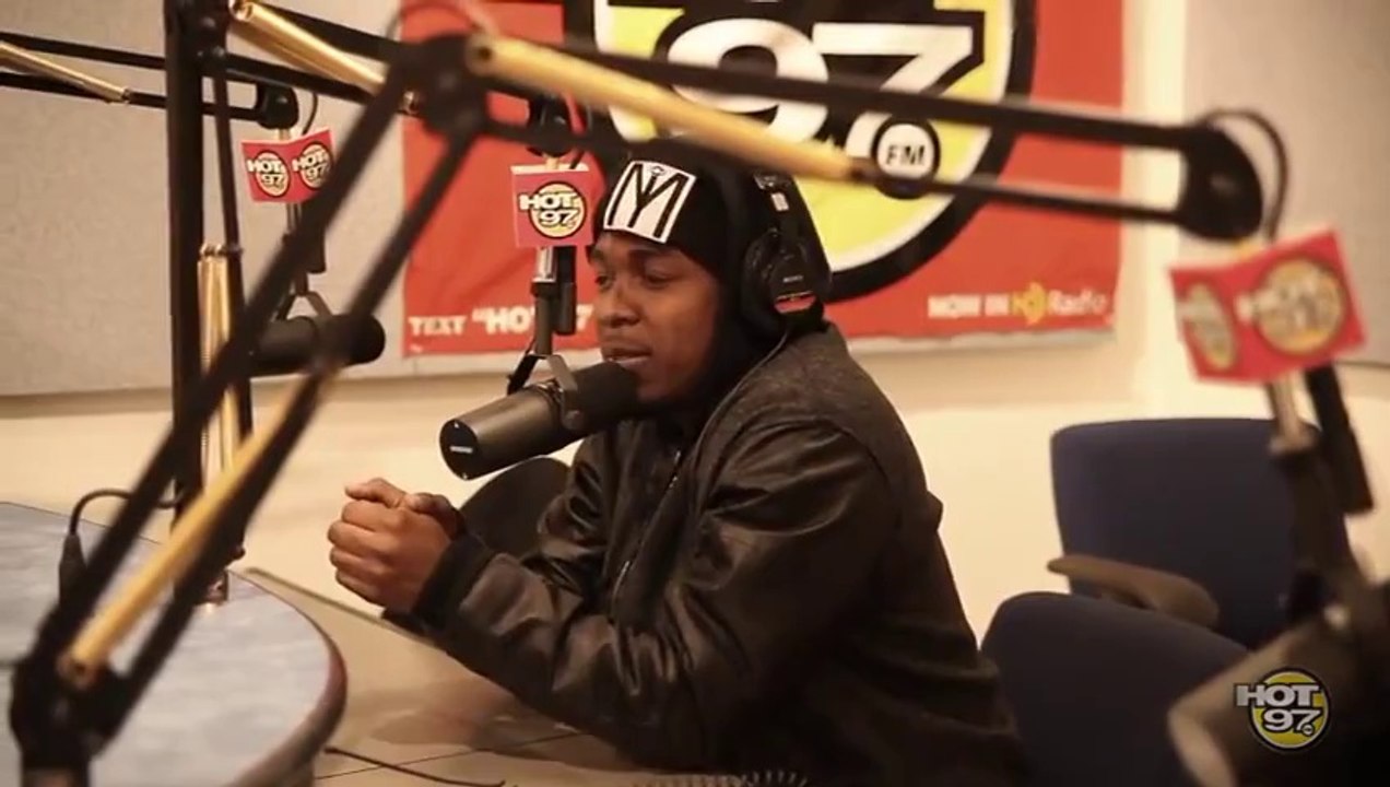 Kendrick Lamar "Nas Is Like" Freestyle @ Hot 97 "In Flex We Trust" with Funkmaster Flex, 01-23-2013 Pt.2