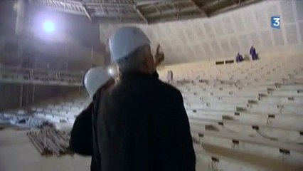 Le Havre : le chantier du Volcan