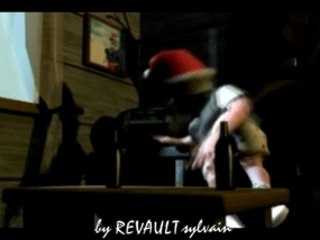 Le père noel est une quiche 3D