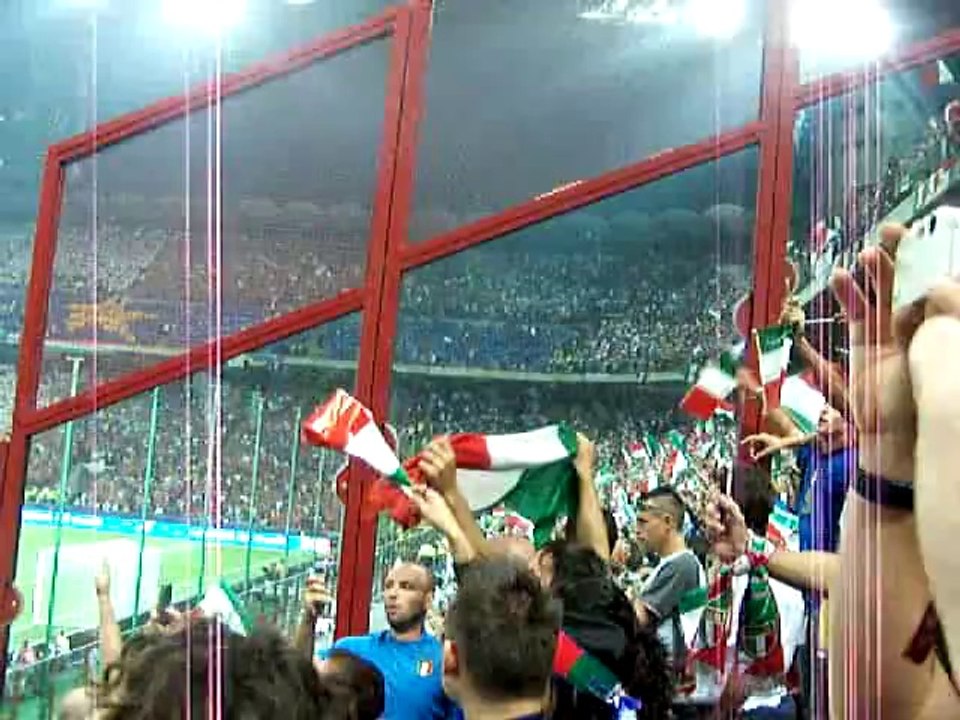 Italie-France Qualifications Euro 2008 - Hymne ita