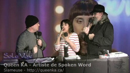 SoloVox poésie musique slam - 53 - Queen KA - Hommage poétique à Sylvia Plath