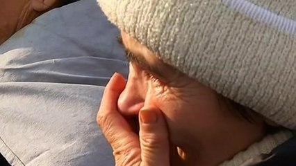 Funeral in Donetsk, Ukraine