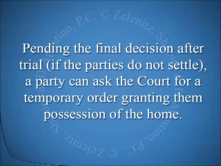 After The Divorce In Brooklyn, Who Will Get To Stay In The House?