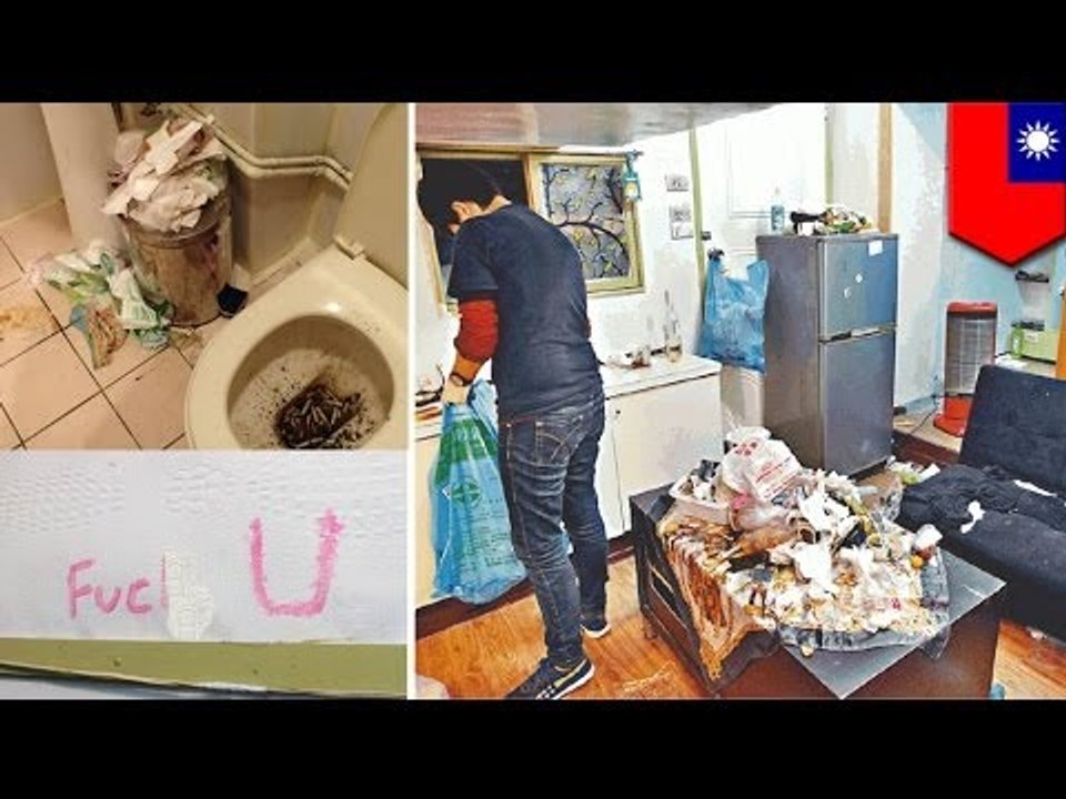 Check out how these tenants from hell trashed their apartment