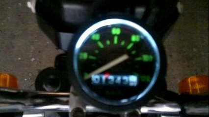 Leds compteur honda camino