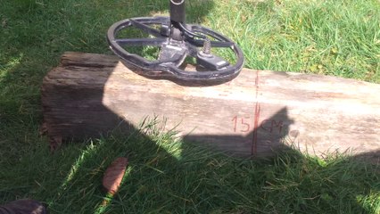 test de reactivite 10 cts enterrer a 15 cm .minelab etrac un sens