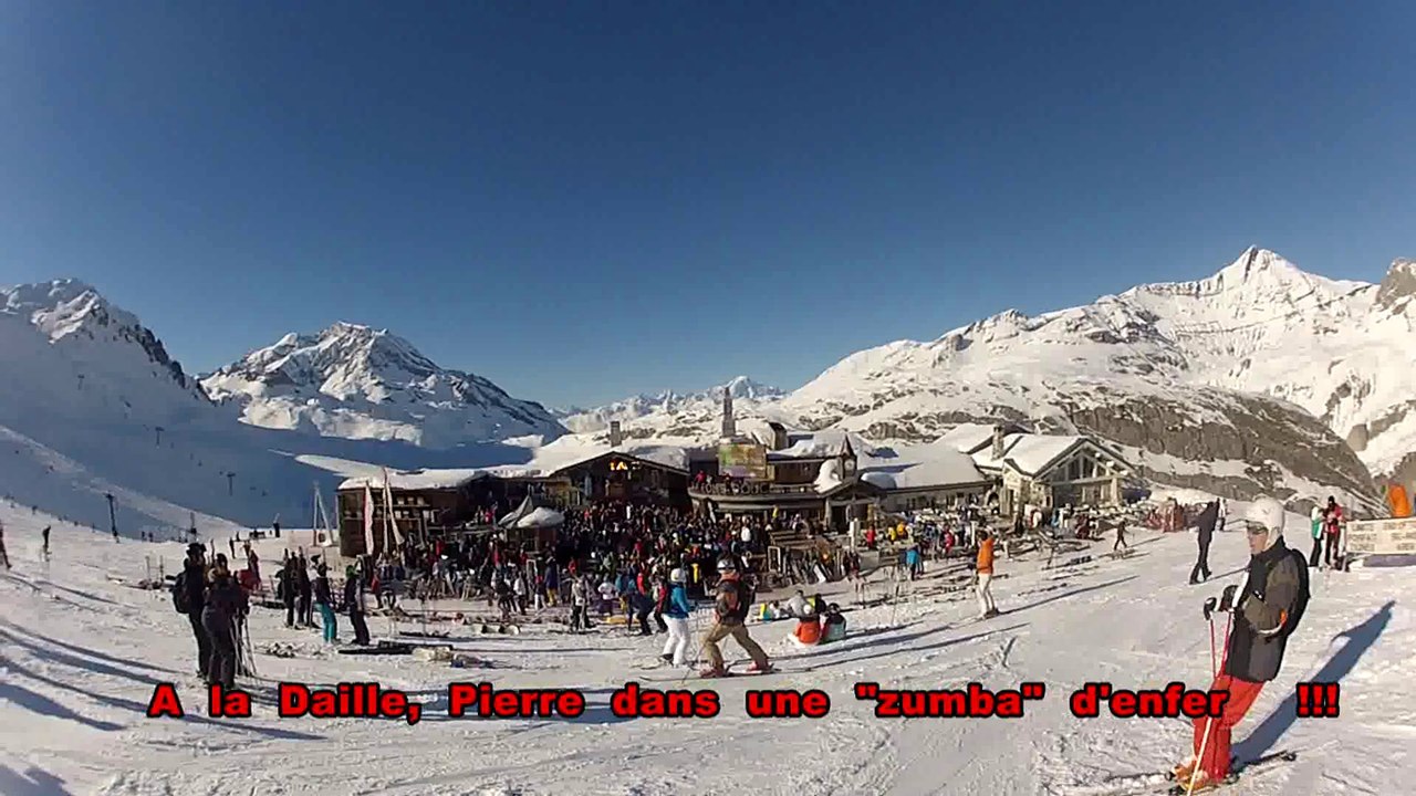 Go Pro ski- Val d'Isère -9-3-14 avec le CLSB