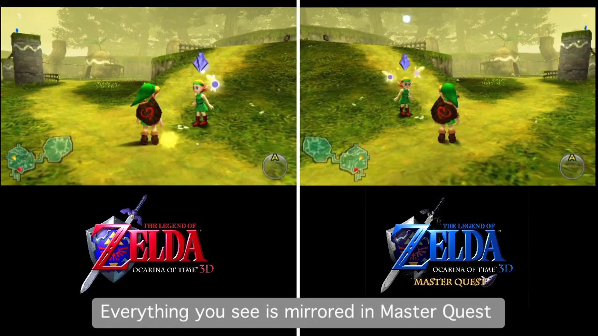 The Legend of Zelda Ocarina of Time 3D Master Quest Trailer - video  Dailymotion