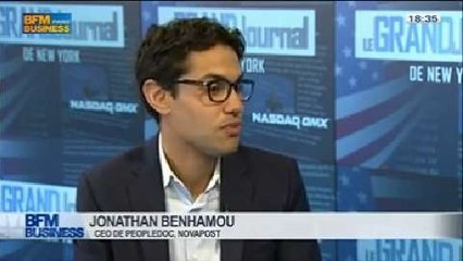 PeopleDoc: à la conquête des États-Unis: Jonathan Benhamou, dans Le Grand Journal de New York - 15/03 3/4
