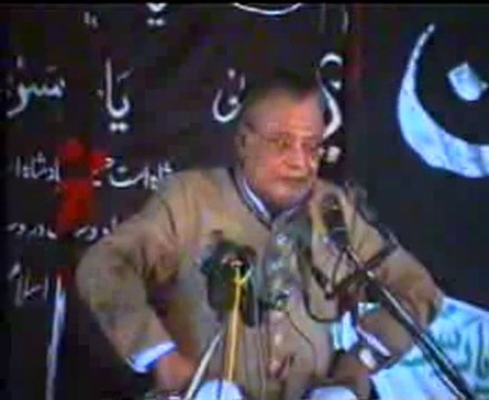 Allama Talib johri majlis at Lahore