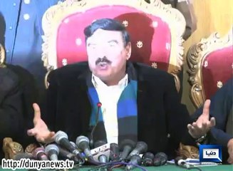 Resigning from single seat wont bring doomsday  Sheikh Rasheed