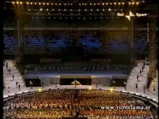 Sbandieratori, Olimpiadi Torino 2006