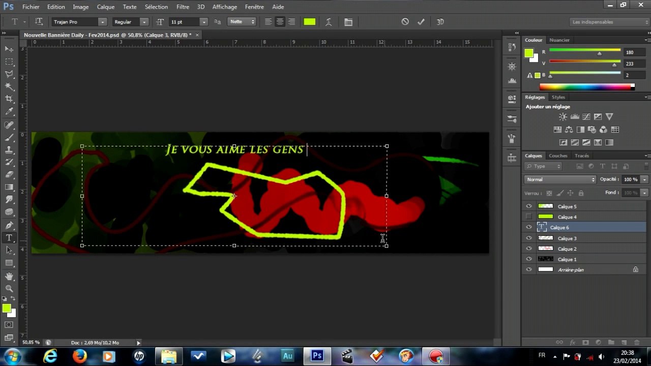 [Tuto] PhotoShop - 1-2) Introduction, Barre d'Outils