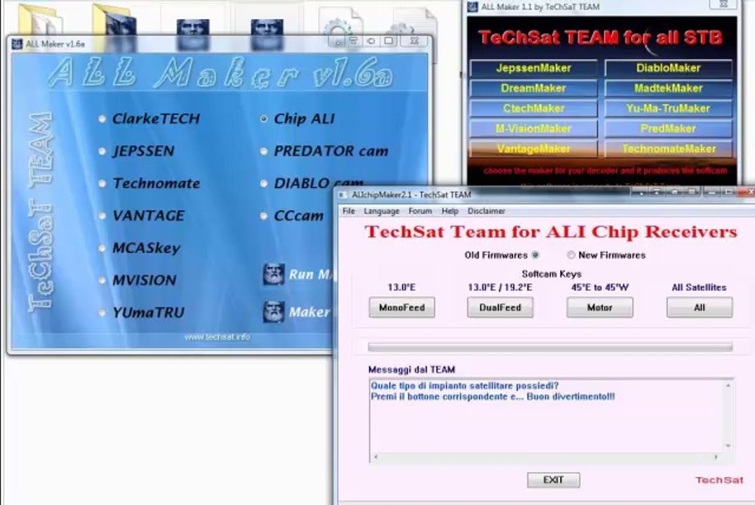 ALL Maker 1.6a SAT KEYS DOWNLOADER / Free Download