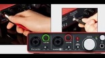 Best Focusrite Scarlett Studio USB Audio Interface Recording Package Price Review!