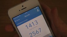 iPhone 5S iOS 7.1 Final - Benchmark Speed Review
