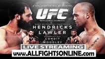 Watch Hendricks vs Lawler Fight Live Stream Online