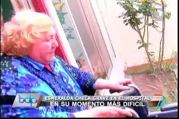 Recordada actriz cómica Esmeralda Checa atraviesa su momento más difícil