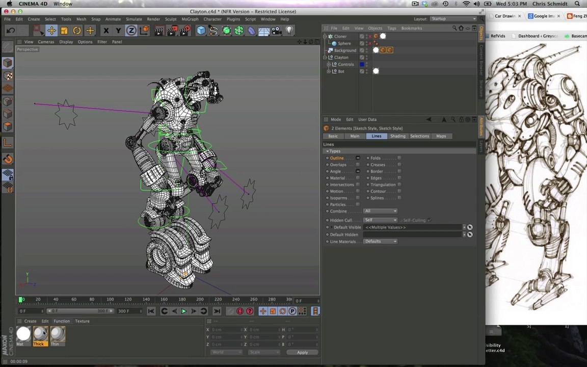 Sketch & Toon Style: Layered Rough Markers Tutorial