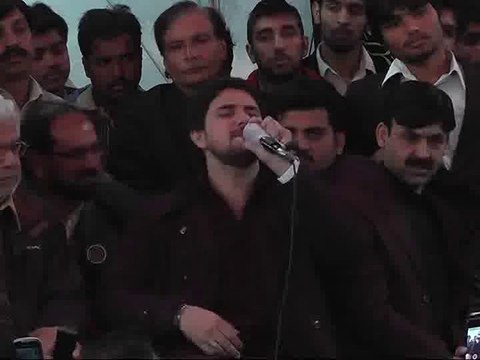Ali sae mulaqat ko by Farhan Ali Waris manqabat at majlis 19 block Sargodha