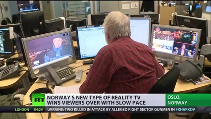 New type of reality TV wins Norway viewers over with slow pace